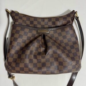LOUIS VUITTON Damier Ebene Bloomsbury Shoulder Bag